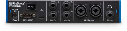 PreSonus Studio 68c USB C Audio Interface
