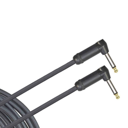 D'Addario Planet Waves 15' American Stage Instrument Dual Right Angle Cable in Black