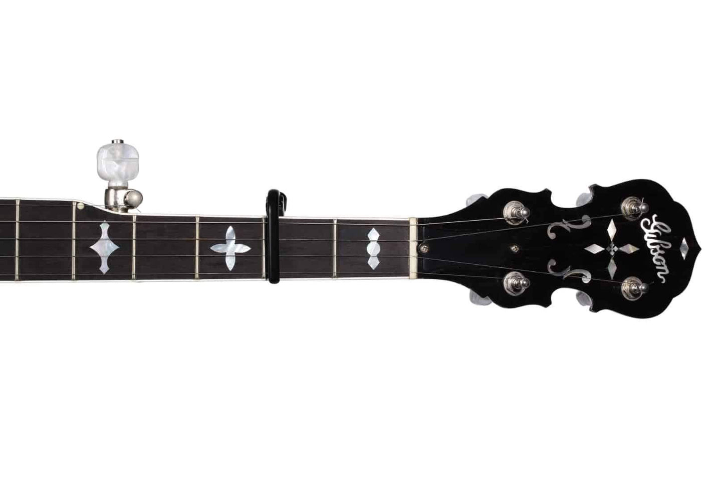 D'Addario Planet Waves NS Banjo Mandolin Pro Capo Adjustable Tension in Black