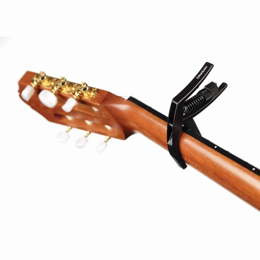 D’Addario Planet Waves NS Artist Classical Capo Adjustable Tension in Black