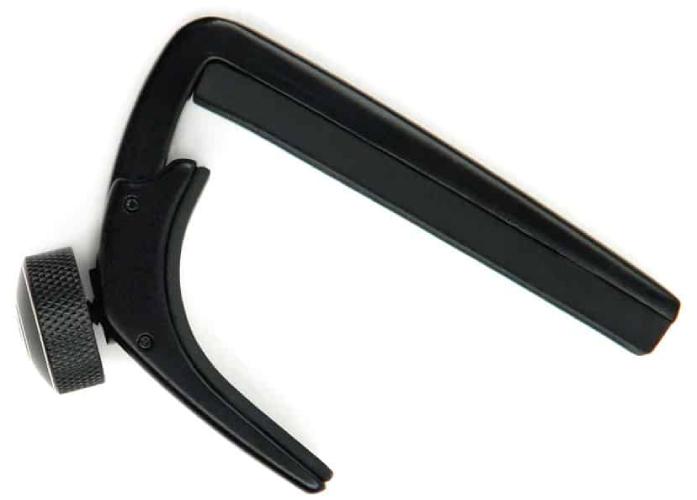 D'Addario NS Lite Classical Guitar Capo Adjustable Tension in Black