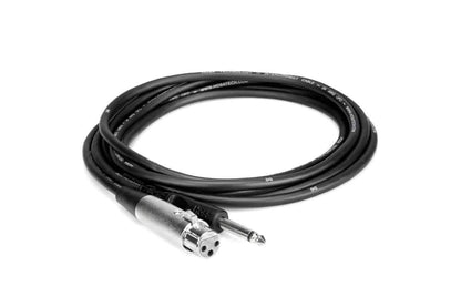 HOSA PXF105 Unbalanced Interconnect Cable XLR3F to 1/4" TS 5Ft