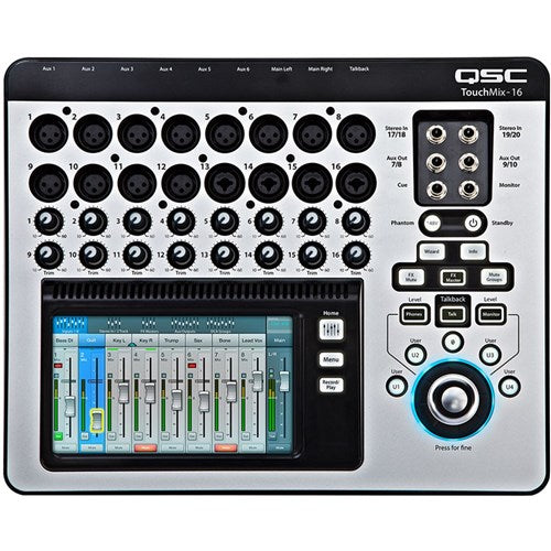 QSC TouchMix 16 22 Channel Compact Digital Mixer