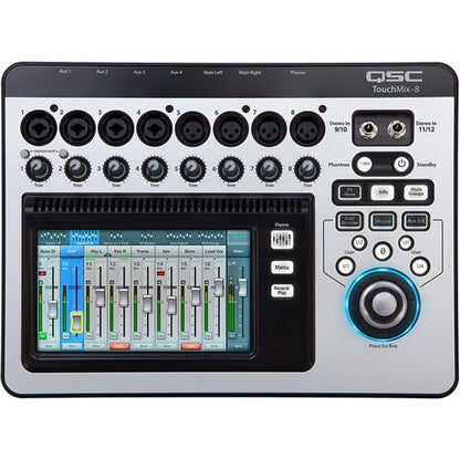 QSC TouchMix 8 14 Channel Compact Digital Mixer
