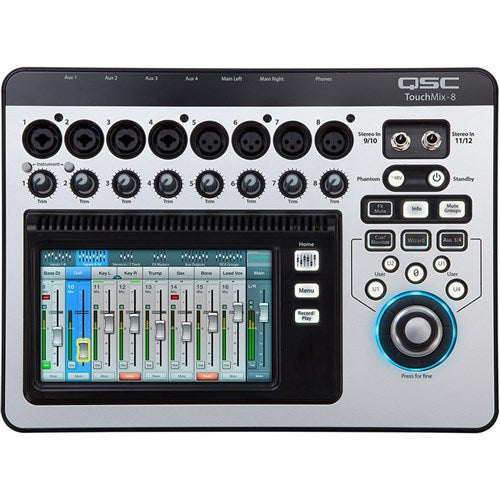 QSC TouchMix 8 14 Channel Compact Digital Mixer
