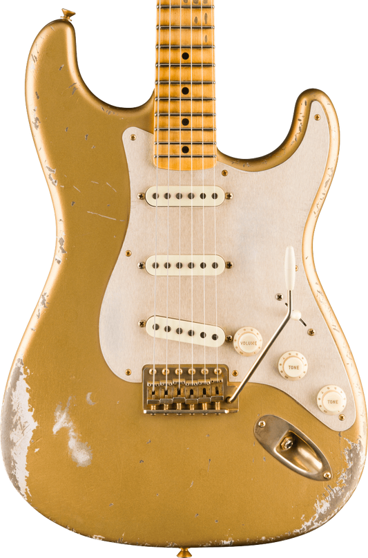 Fender Custom Shop 1957 Stratocaster Heavy Relic Masterbuilt Austin MacNutt Electric Guitar in HLE Gold