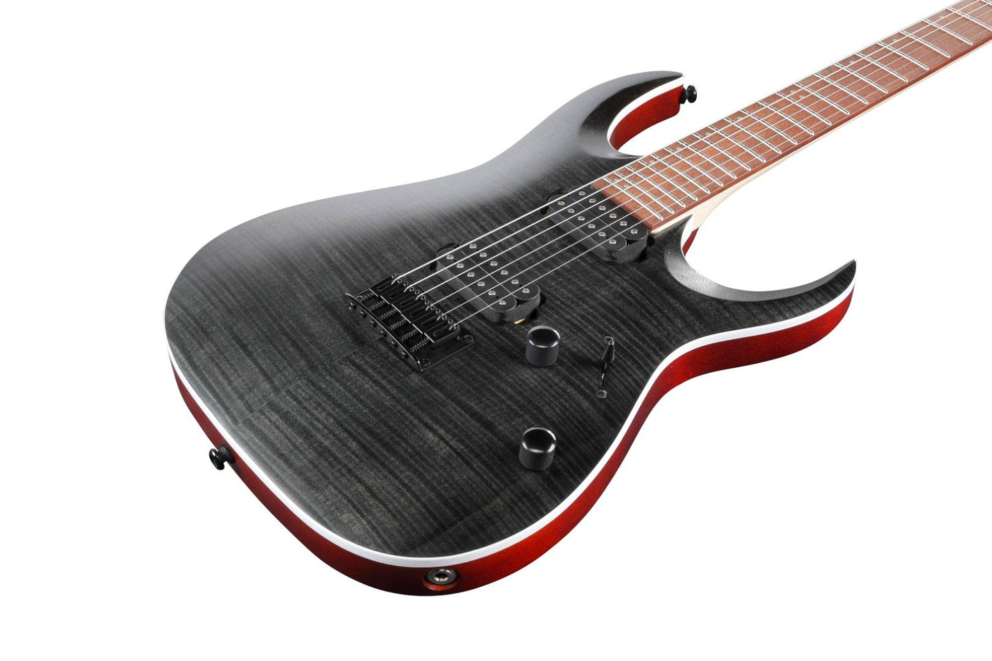 Ibanez RGA42FM Electric Guitar in Transparent Gray Flat