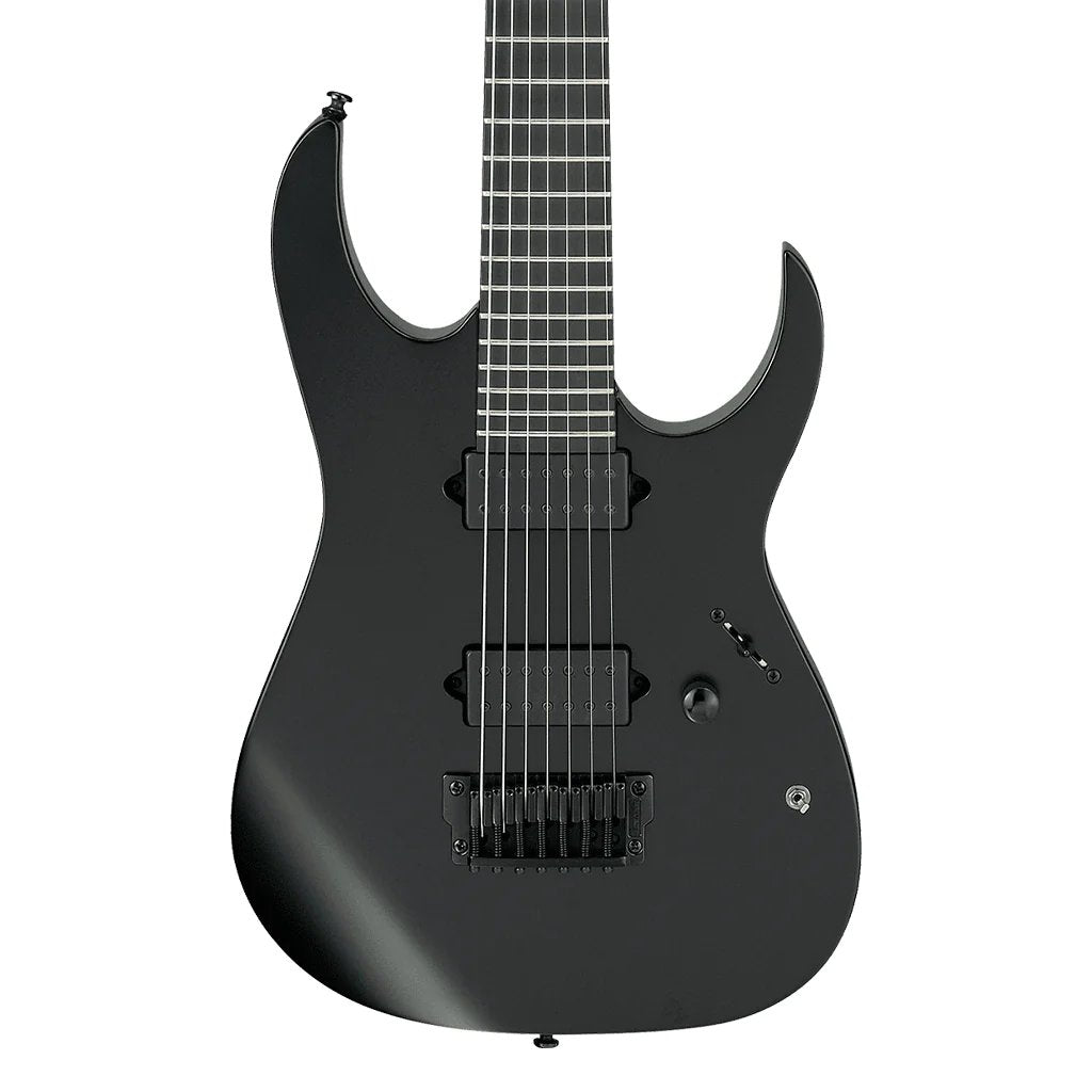Ibanez RGIXL7 7 Strings Electric Guitar in Black Flat