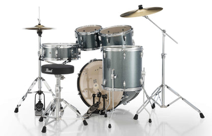 Pearl Roadshow 20" 5-Piece Drum Kit /Hardware and Cymbals in Aqua Blue Glitter