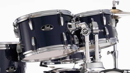 Pearl Roadshow 20" 5-Piece Drum Kit /Hardware and Cymbals in Royal Blue Metallic