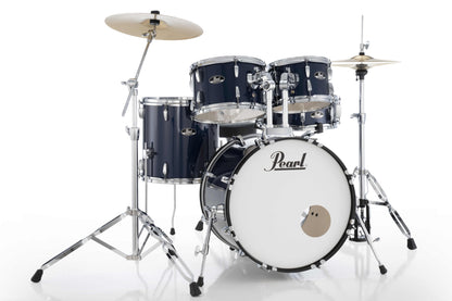 Pearl Roadshow 20" 5-Piece Drum Kit /Hardware and Cymbals in Royal Blue Metallic