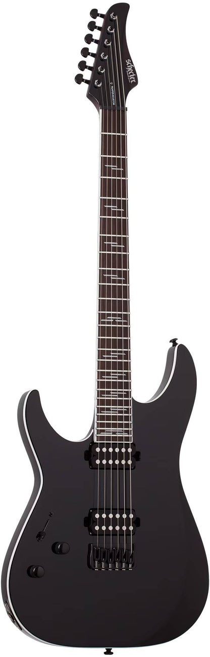 Schecter Reaper-6 Custom LH Electric Guitar in Gloss Black