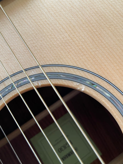 Yamaha FG830 Acoustic Guitar in Natural | EX-DEMO