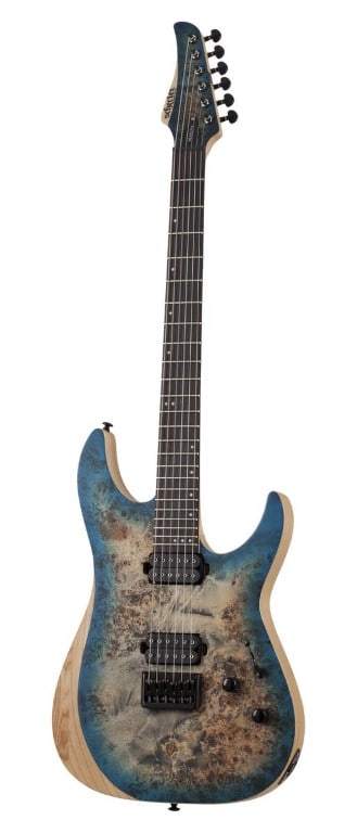 Schecter Reaper 6 in Sky Burst