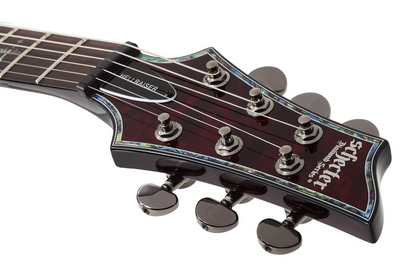 Schecter Hellraiser C-1 Electric Guitar in Black Cherry
