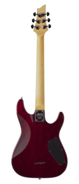 Schecter Omen Extreme 6 Left Handed in Black Cherry