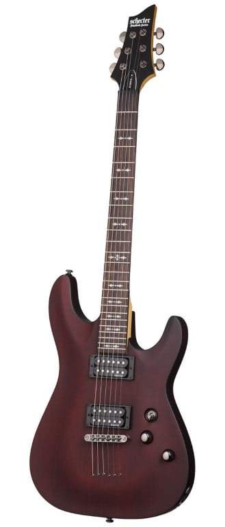 Schecter Omen-6 in WALNUT Satin