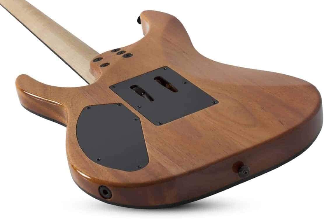 Schecter C 6 Pro FR Electric Guitar in Aqua Burst