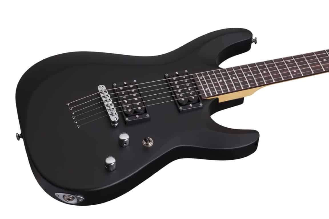Schecter C6 Deluxe in Satin Black