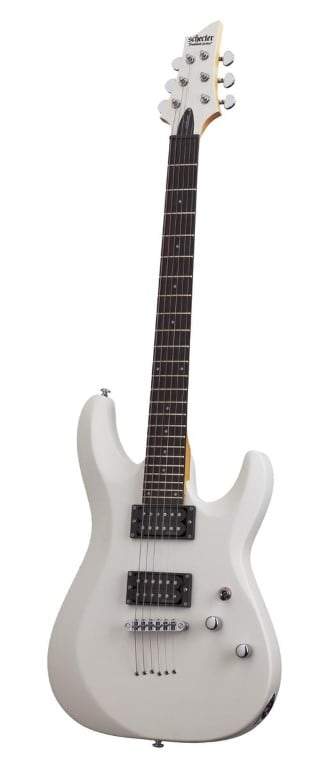 Schecter C 6 Deluxe in Satin White