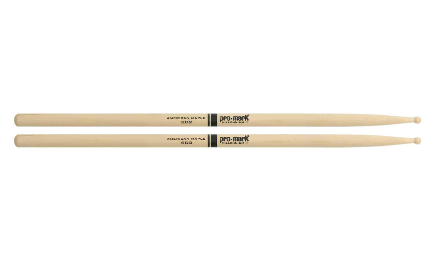 Promark Concert SD2 Lacquered Maple Wood Tip Drumstick