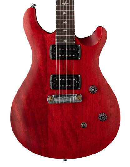 PRS SE CE24 Standard Satin Stoptail Electric Guitar in Vintage Cherry