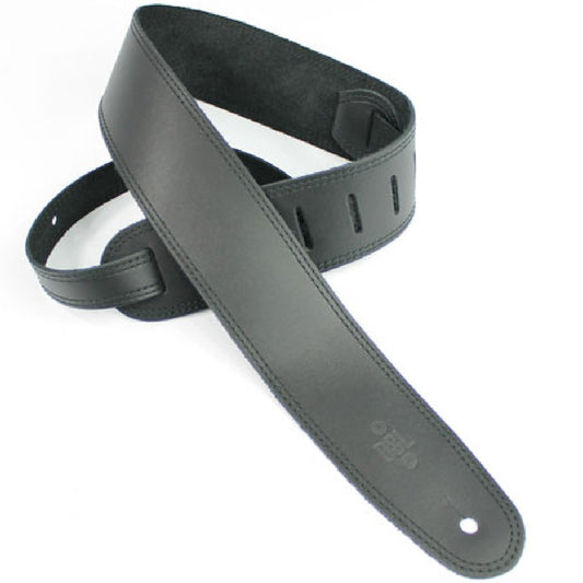 DSL 2.5" Single Ply Stitch Strap in Black & Black