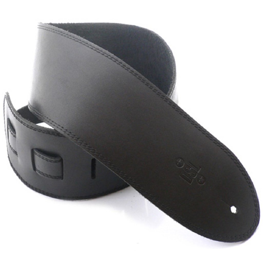 DSL 3.5" Single Ply Stitch Strap in Black & Black