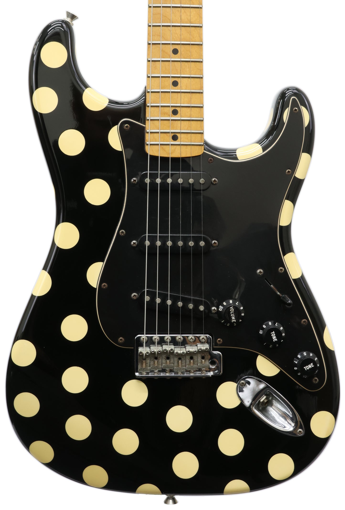 Fender Buddy Guy Stratocaster Electric Guitar (2011) in Polka Dot (Second Hand)