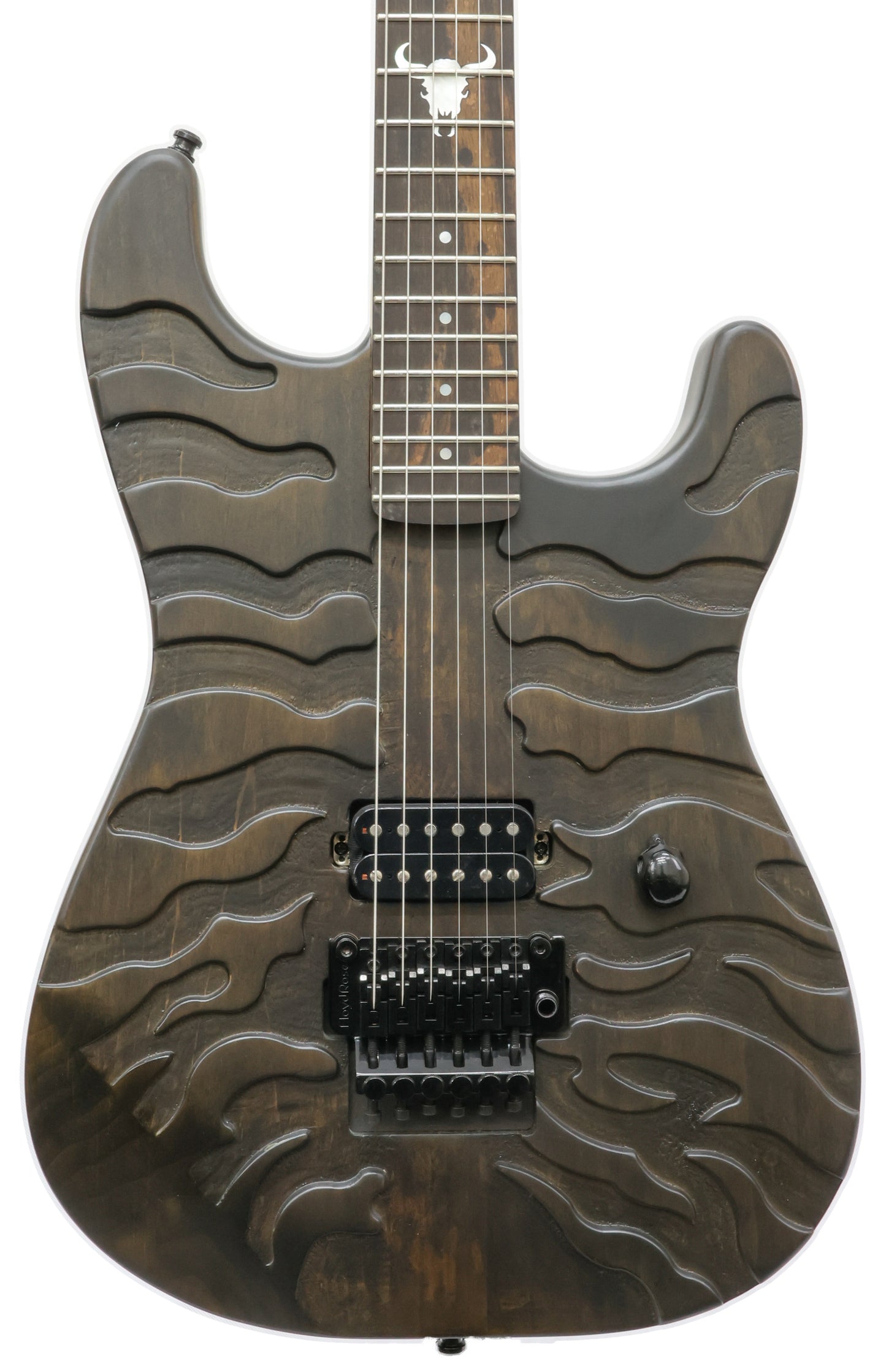 ESP LTD George Lynch Burnt Tiger LTD ED in Burnt Satin (Second Hand)