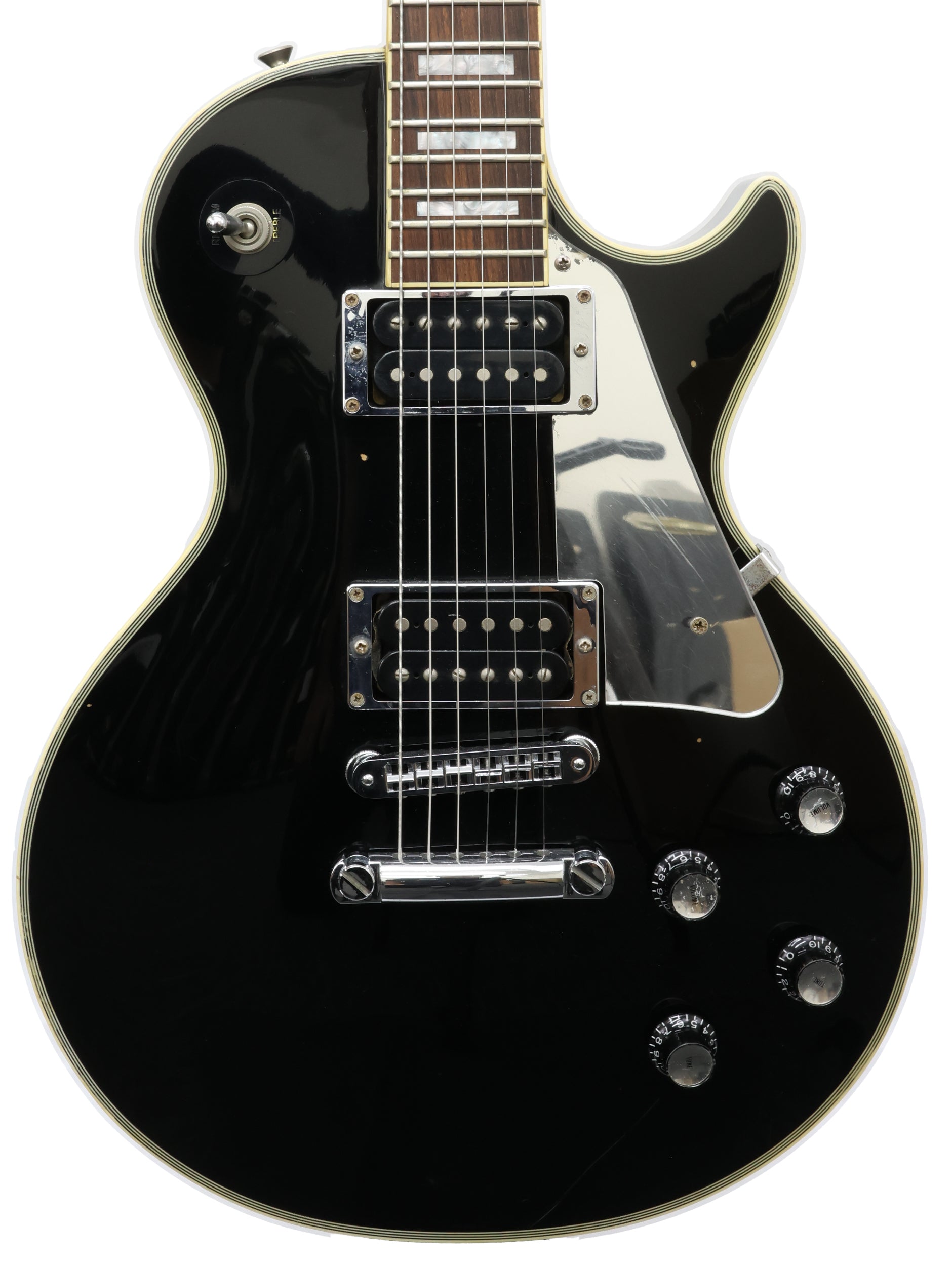 Burny Rlc 55js Burny RLC-55JS Electric Guitar in Black (Second Hand) – Billy Hyde Music