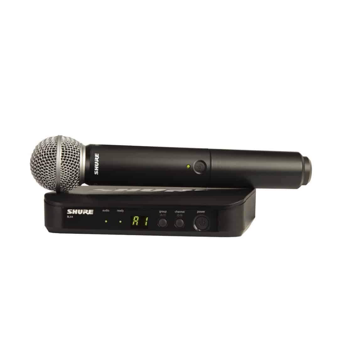 Shure BLX24 and SM58 Wireless Vocal System 614-638MHz