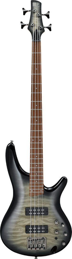 Ibanez SR400EQM Electric Bass in Surreal Black Burst Gloss