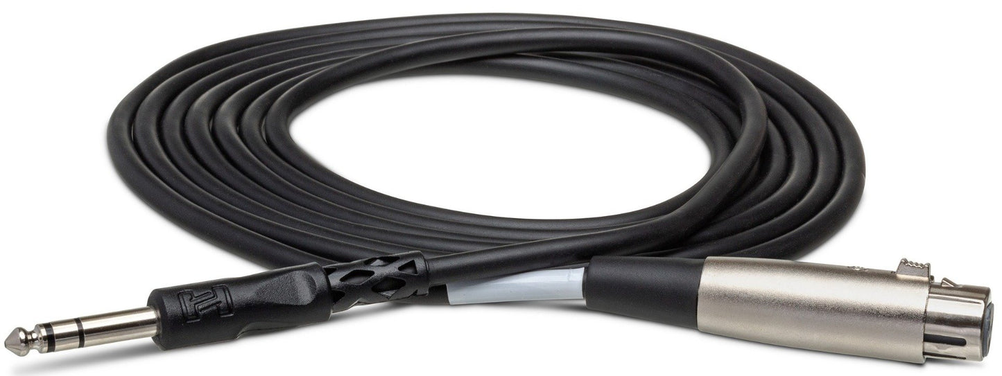 HOSA STX110F Balanced Interconnect Cable XLR3F to 1/4" TRS 10 Ft