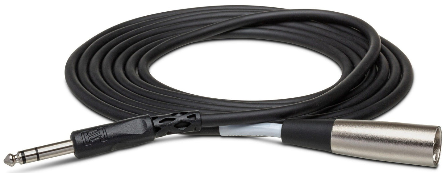 HOSA STX115M Balanced Interconnect Cable 1/4" TRS to XLR3M 15Ft