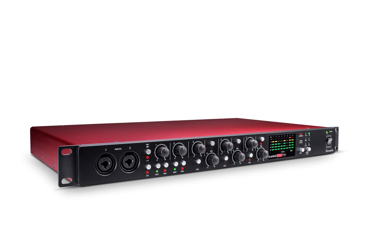Focusrite Scarlett Octopre Eight Channel Mic Preamp – Billy Hyde Music