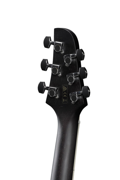 Ibanez TCM50 Talman Acoustic Electric Guitar in Galaxy Black Open Pore