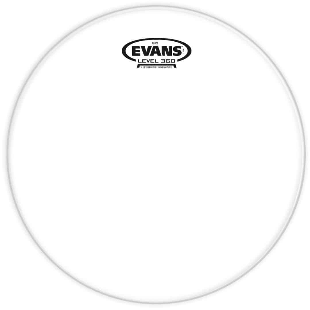 Evans G12 6" Clear Tom Drum Head