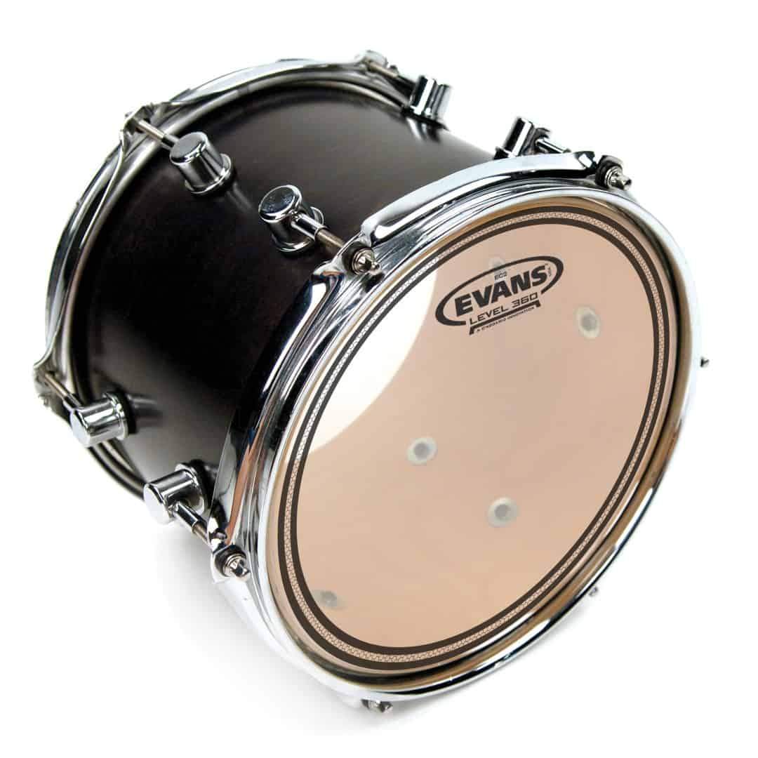 Evans EC2S 10" Clear Tom Drum Head