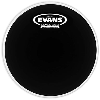 Evans MX Black 10" Marching Tenor Drum Head