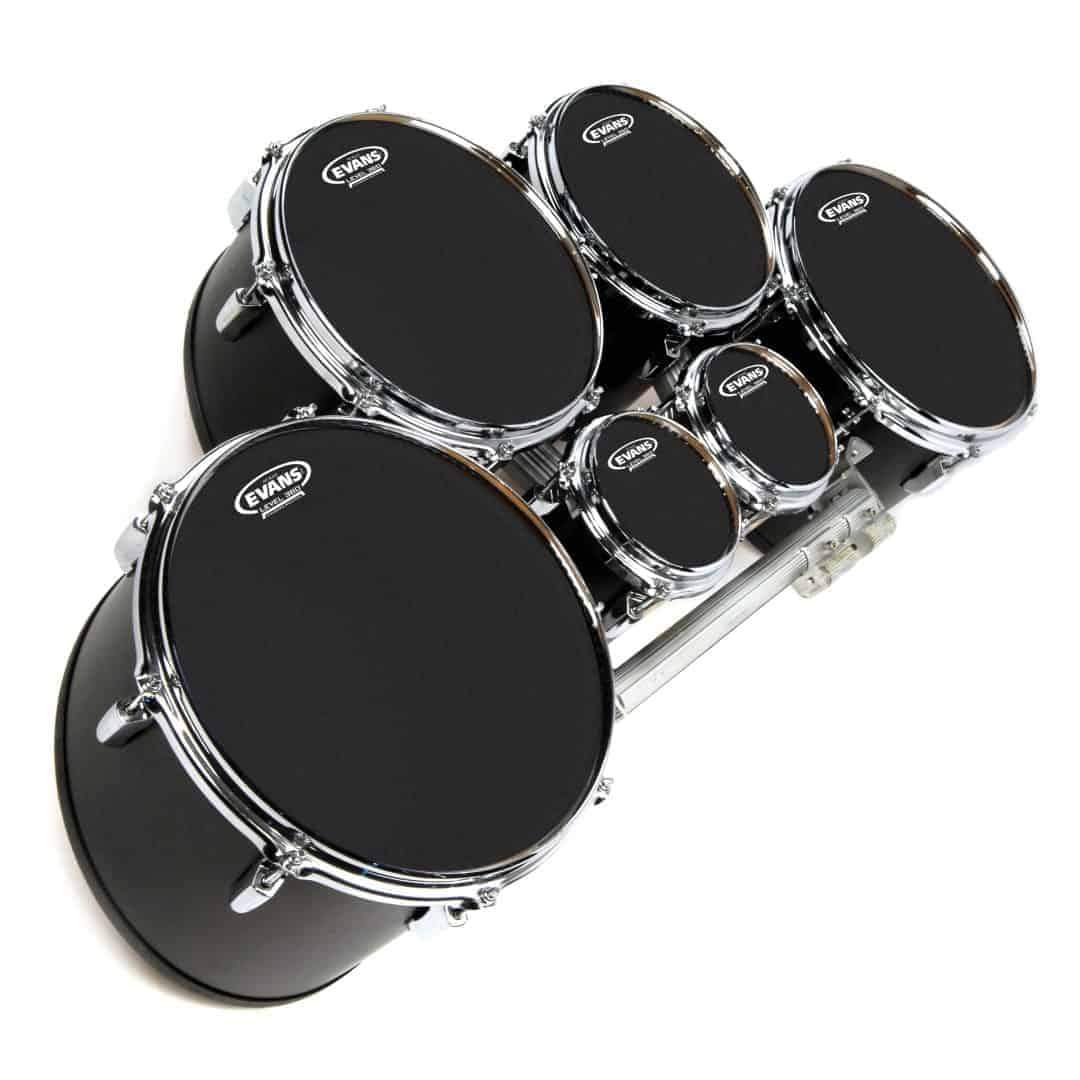Evans MX Black 12" Marching Tenor Drum Head