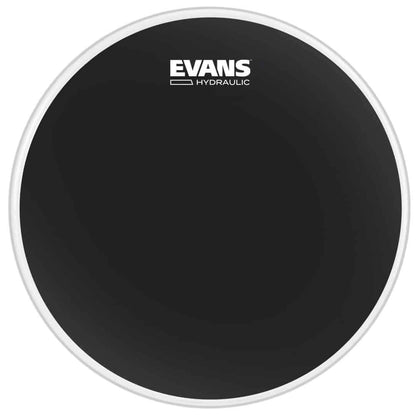 Evans Hydraulic 14" Black Tom Drum Head