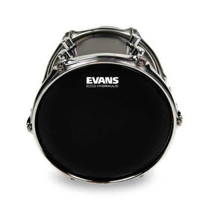 Evans Hydraulic 14" Black Tom Drum Head