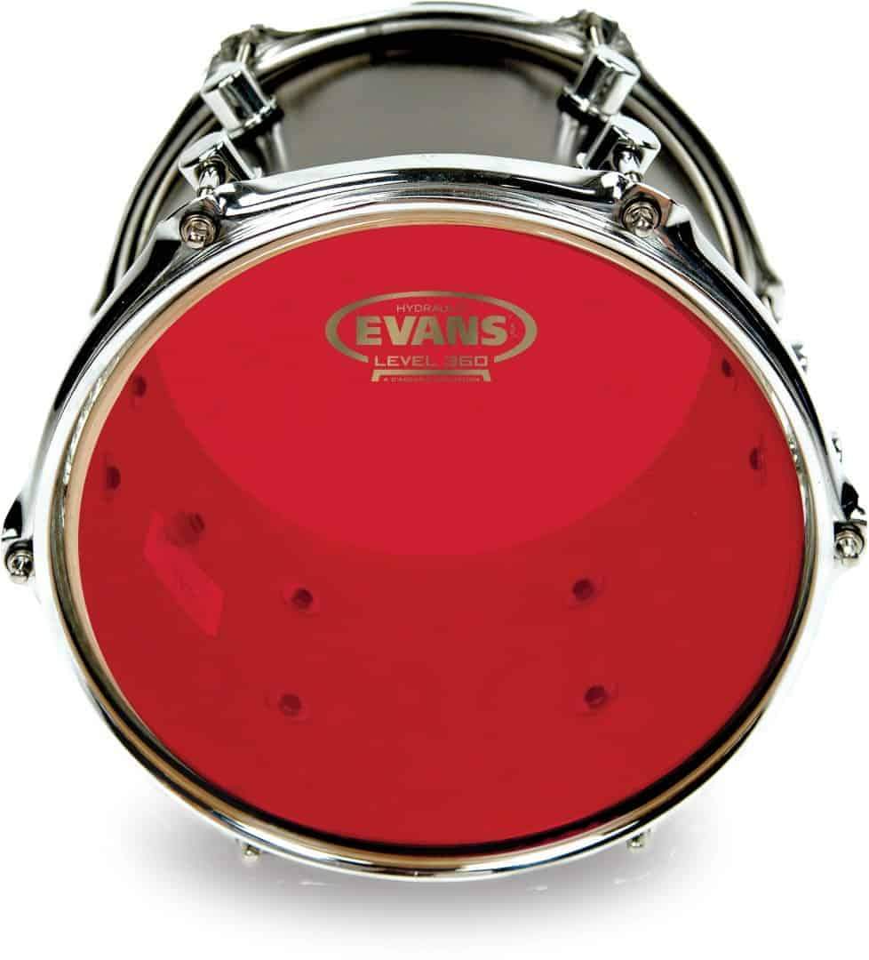 Evans Hydraulic 16" Red Tom Drum Head