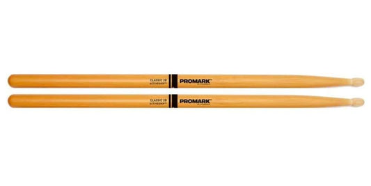 Promark ActiveGrip Clear 2B Wood Tip Drumsticks