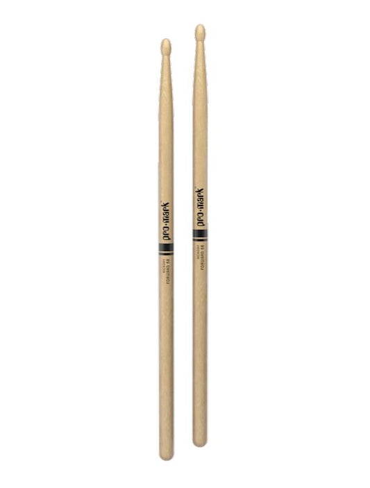 Promark Forward 5B Lacquered Hickory Wood Tip Drumsticks