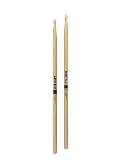 Promark Forward 7A Lacquered Hickory Wood Tip Drumsticks