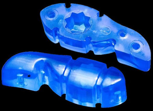 Tuner Fish TFBL4 Lug Locks 4 Pack in Blue