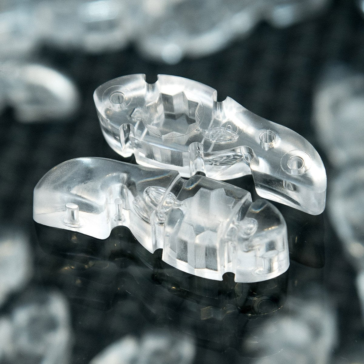 Tuner Fish TFCL8 Lug Locks Clear 8 Pack