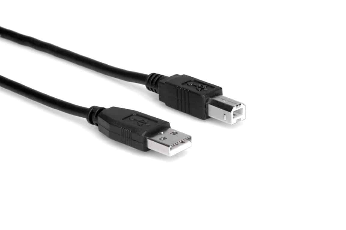 HOSA USB203AB High Speed USB 2.0 Cable 3Ft